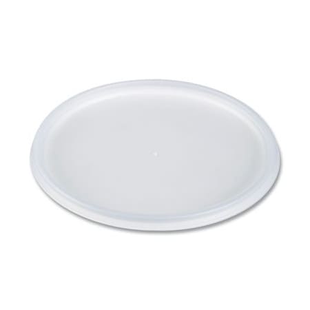 Dart PLASTIC LIDS FOR FOAM CONTAINERS, FLAT, VENTED, FITS 24-32 OZ, TRANSLUCENT, 500PK 48JL